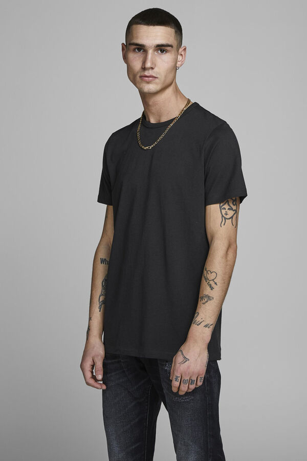 Jack & Jones Pack 2 camisetas regular fit negro