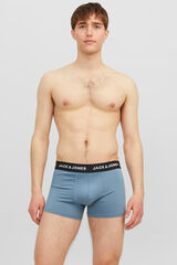 Jack & Jones Pack de 3 b&oacute;xers combinados de microfibra negro