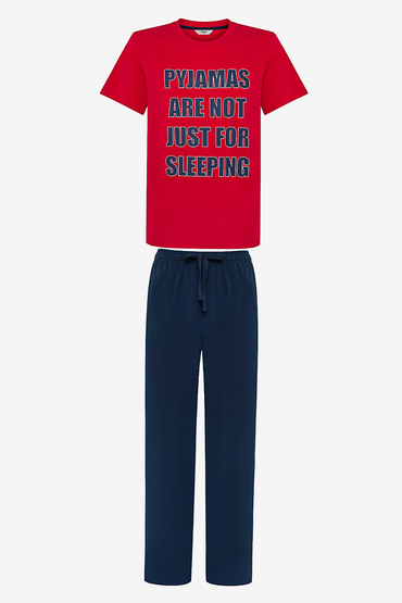 Pijama Primark Supersoft Jersey Hombre Rojas Para Pijama Primark