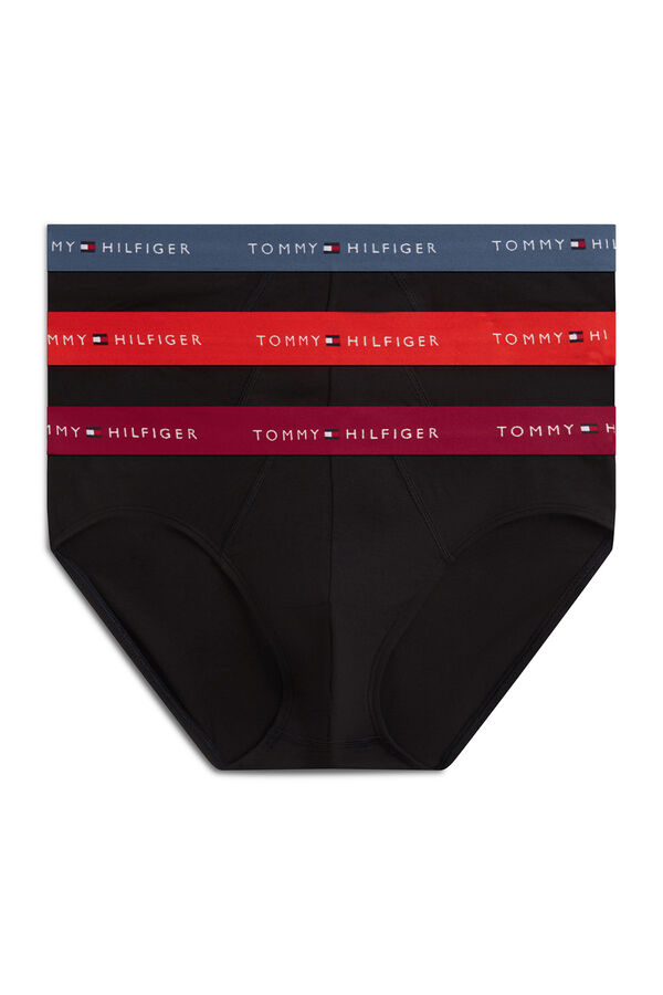 Tommy Hilfiger 3-pack cotton briefs black