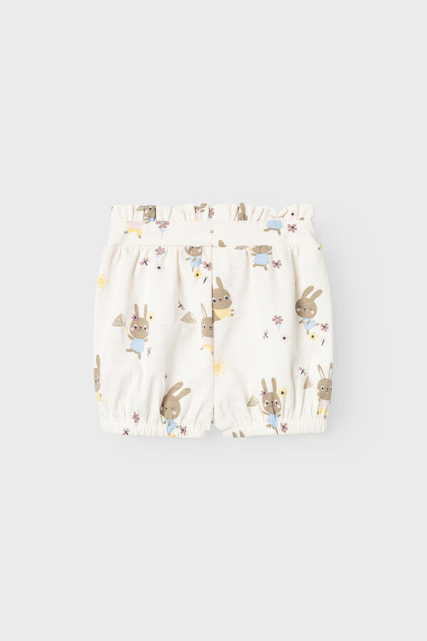 Womensecret Baby girls' cotton shorts fehér