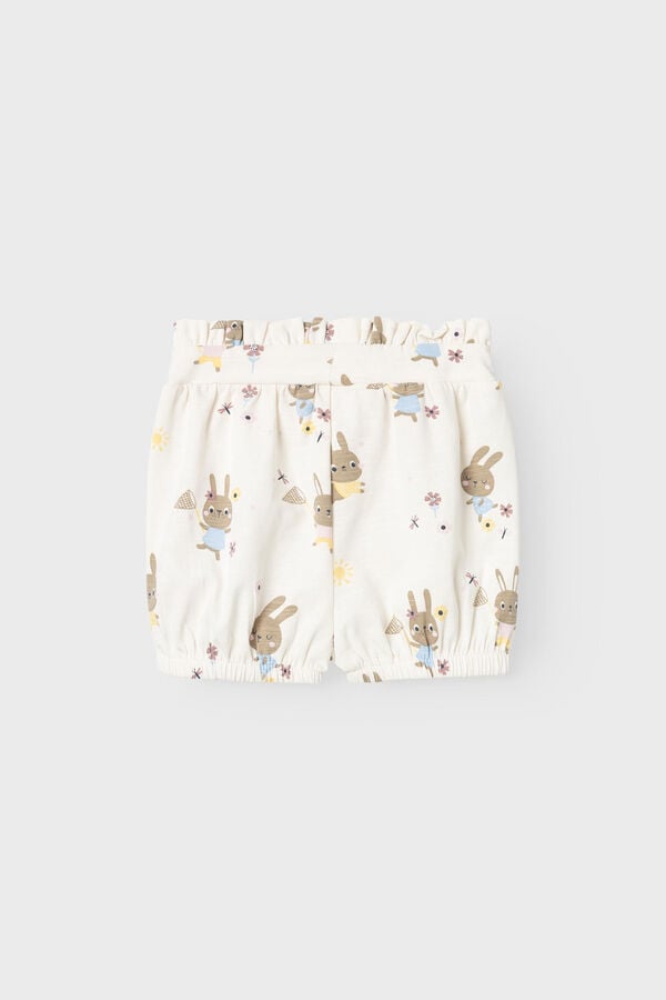 Womensecret Baby girls' cotton shorts Weiß