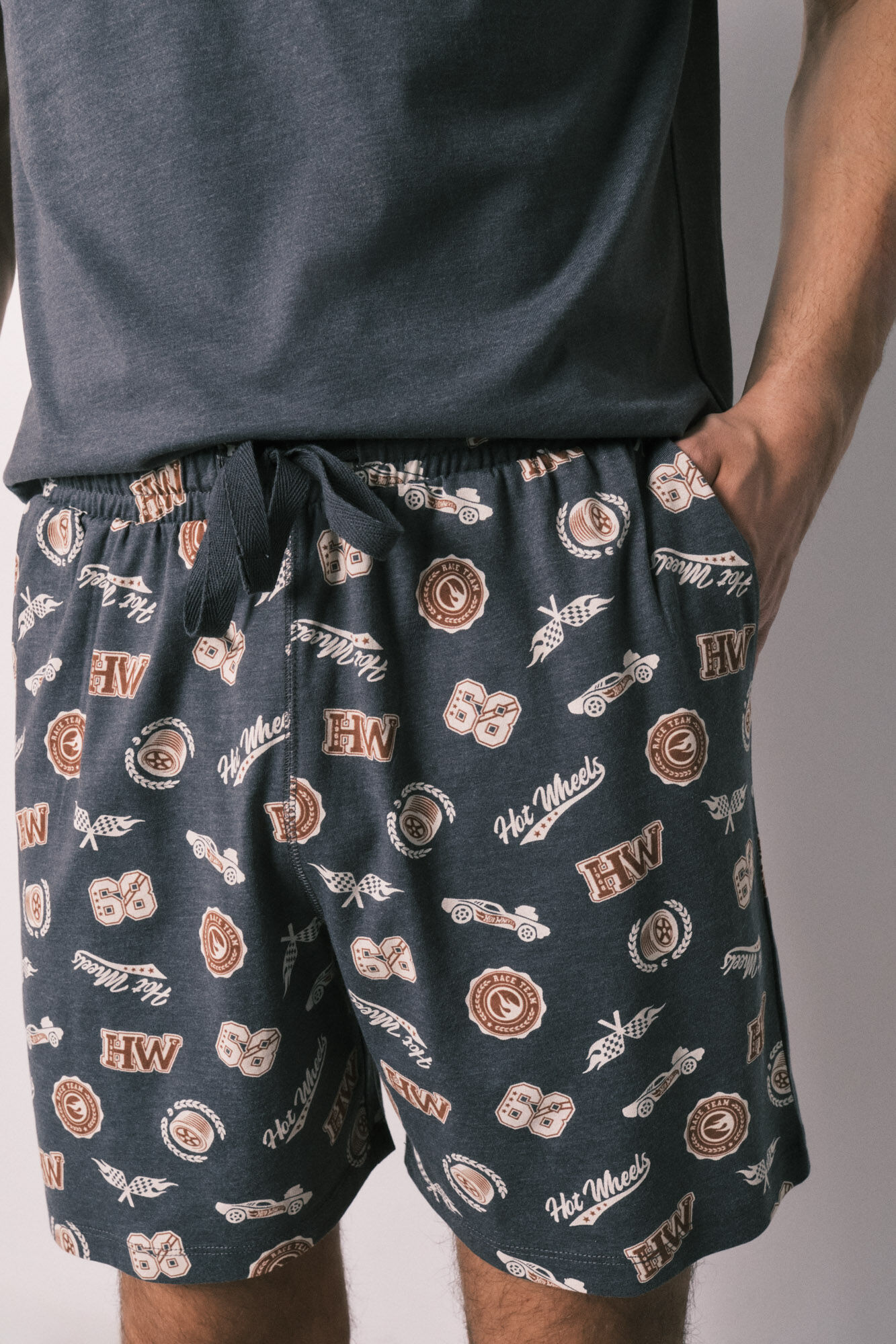 Women'secret Pijama corto hombre algod&oacute;n Hotwheels