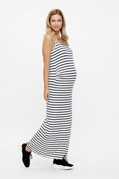 Womensecret Langes Kleid Maternity Weiß