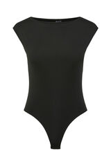 Pieces kurz&auml;rmelig Schwarz