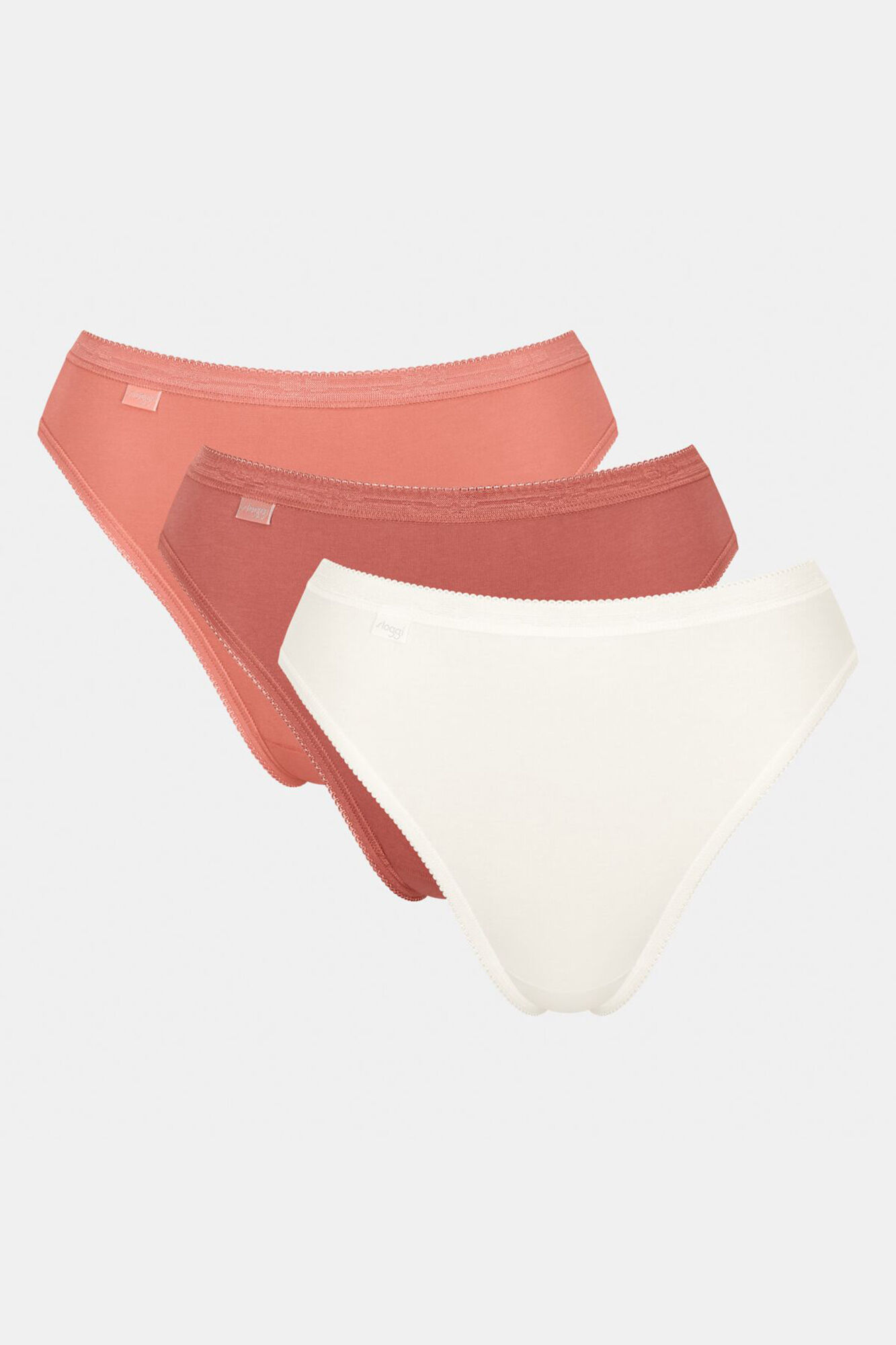 Sloggi Pack 3 bragas sin costuras