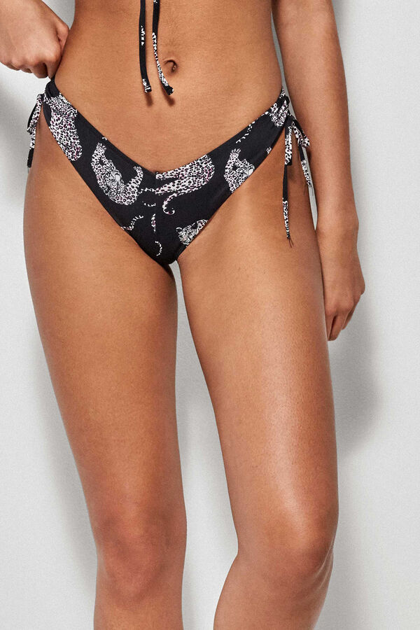 Womensecret V-front Brazilian bikini bottoms Print