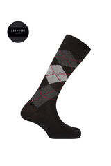 Punto Blanco Meias curtas de caxemira estampado