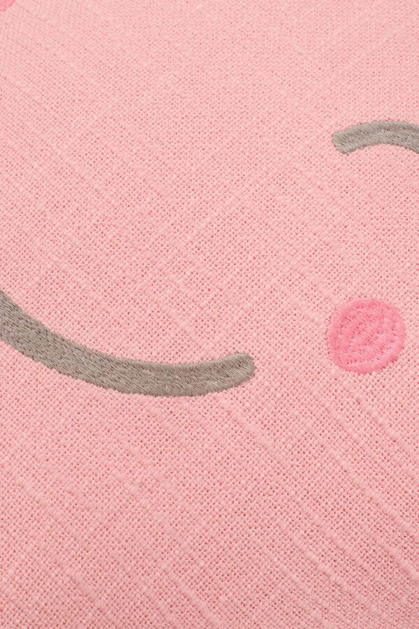 Womensecret Cotton star cushion pink
