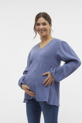 Womensecret Langärmeliges Oberteil Maternity Blau