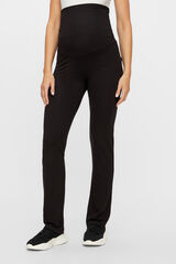 Womensecret Organic cotton maternity trousers black
