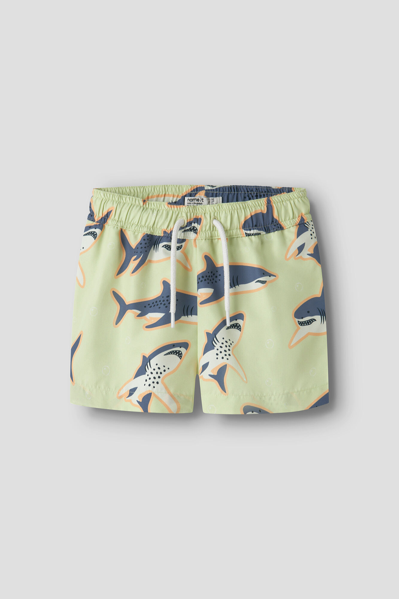 Name it Jungen Badehose mit Haifisch-Print