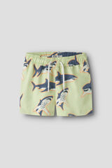 Name it Boy's shark print swimwear green