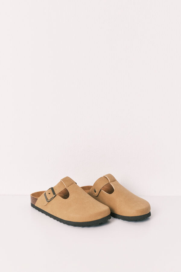 Women'secret Beige closed BIO slippers nude