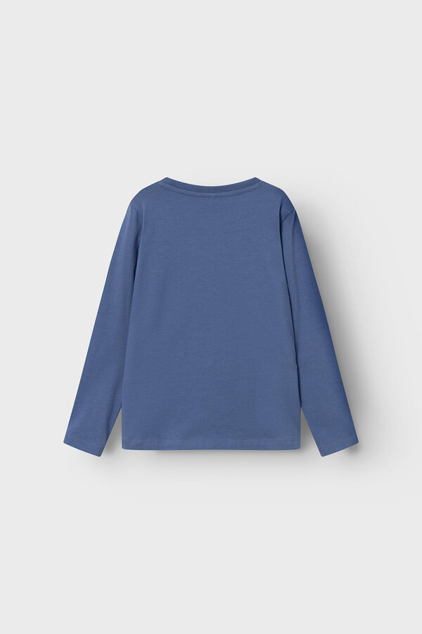 Womensecret Camiseta de niño con print azul