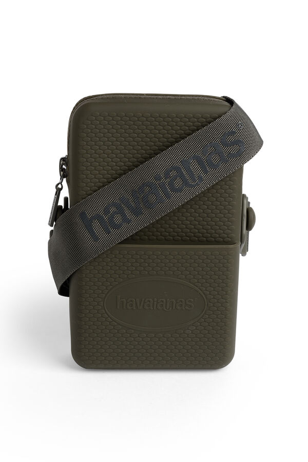 Havaianas Beige crossbody bag imprim&eacute;