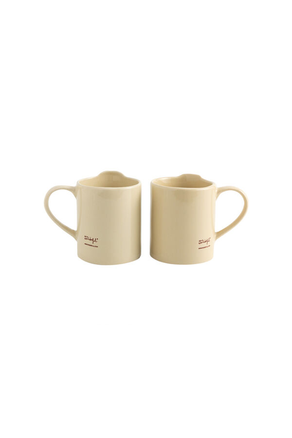 Womensecret Set of 2 mugs printed