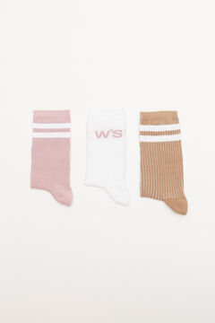 Womensecret Pack 3 meias multicoloridas Women´secret impressão