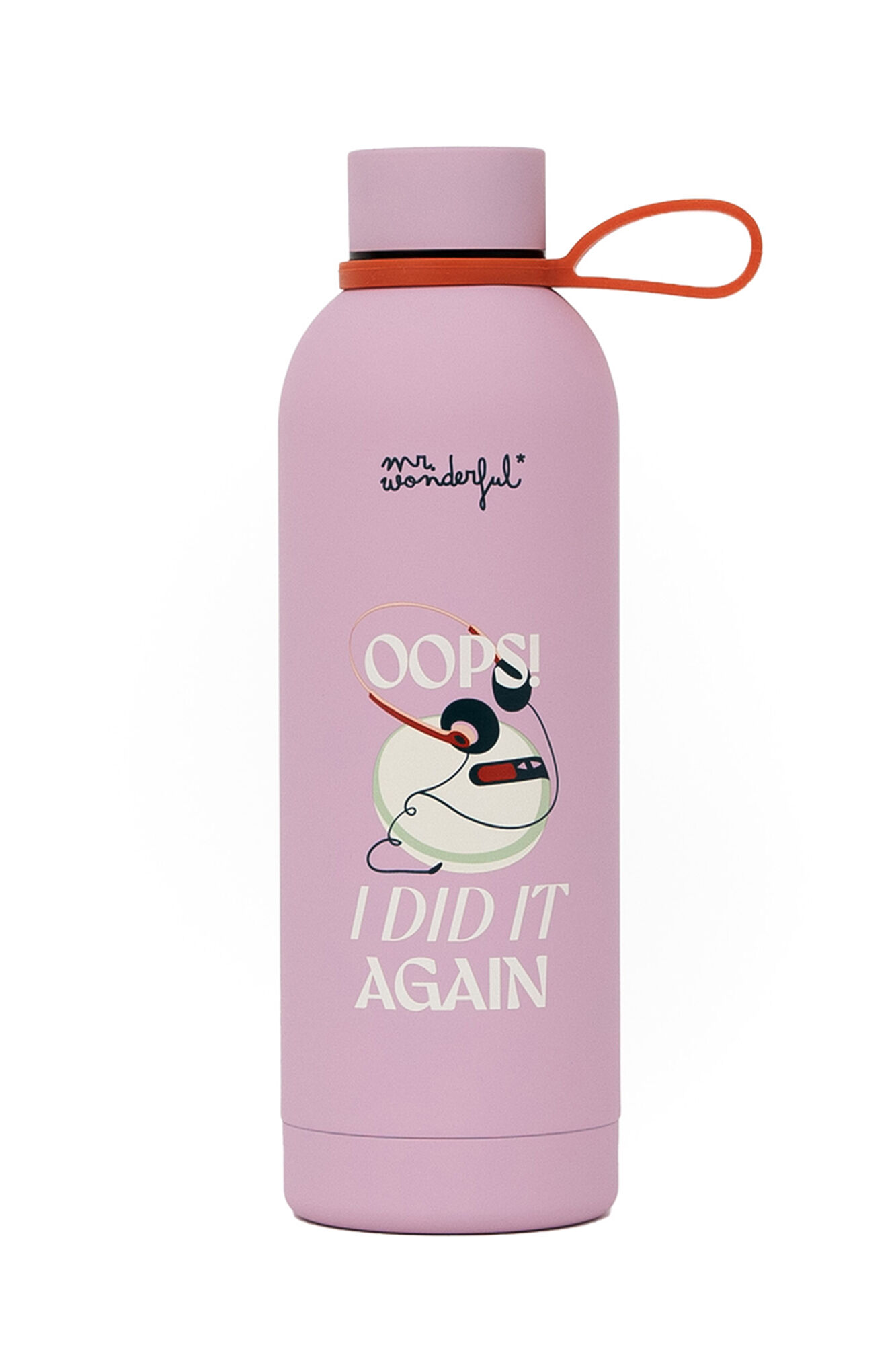 Mr. Wonderful Botella t&eacute;rmica 550 ml - Oops! I did it again