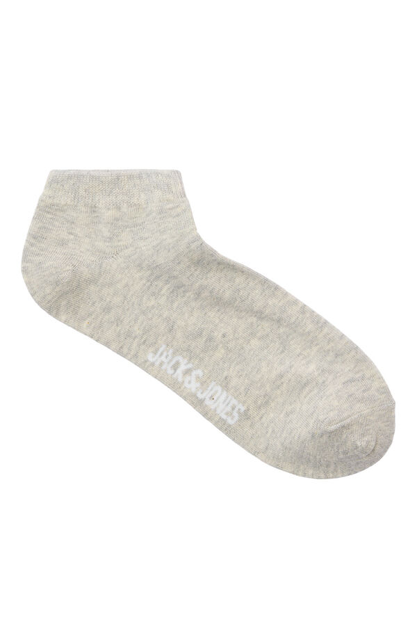 Jack & Jones Pack of 7 basic short socks white