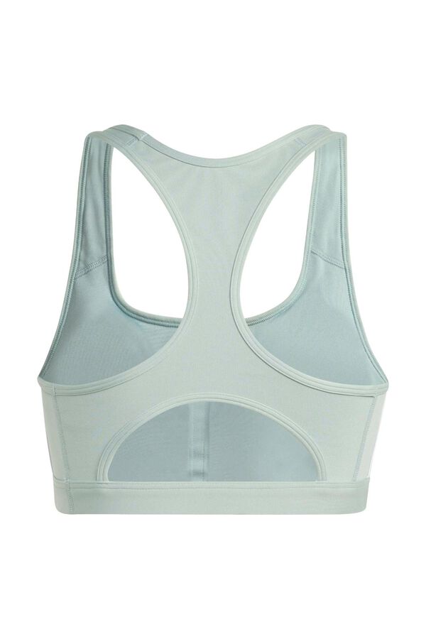 Adidas Sujetador deportivo 3 bandas verde