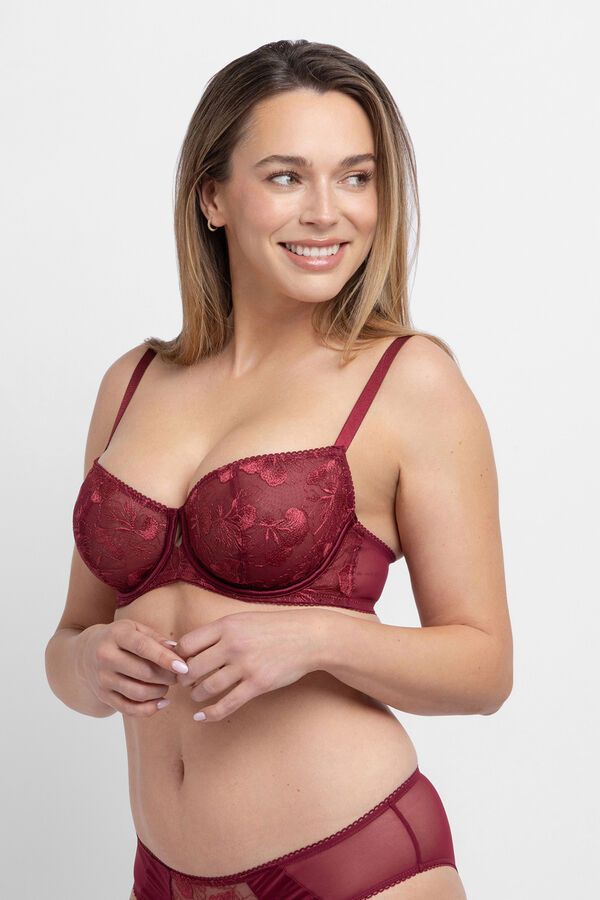 Dorina Unpadded balconette bra Vanya printed