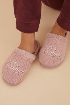 Womensecret La Vecina Rubia slippers pink