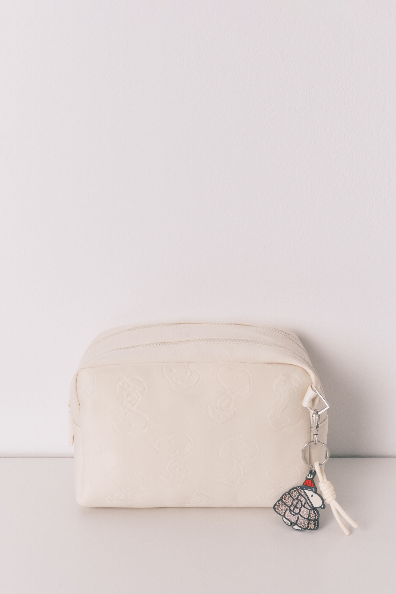 Women'secret Neceser grande neopreno print Snoopy blanco