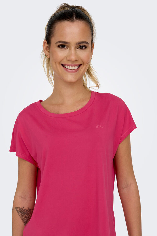 Womensecret Short-sleeved sports T-shirt Ružičasta