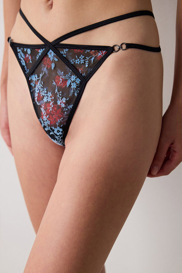 Penti Lace tanga black
