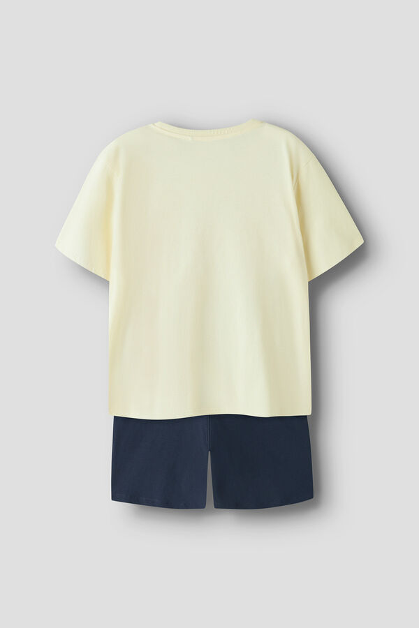 Name it T-shirt and Bermuda shorts set printed