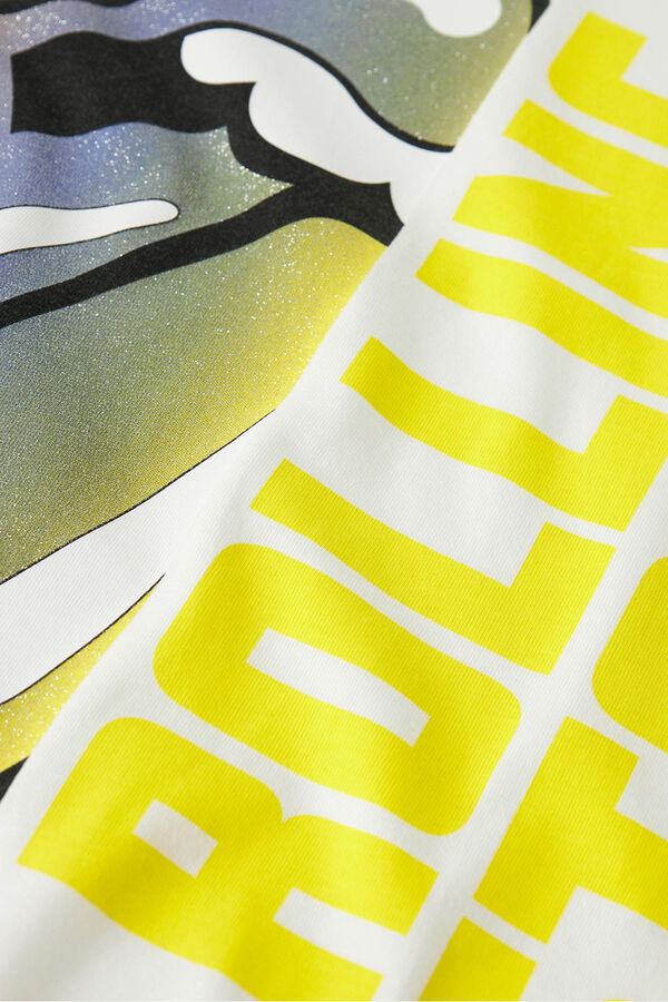 Name it Camiseta Rolling Stone blanco