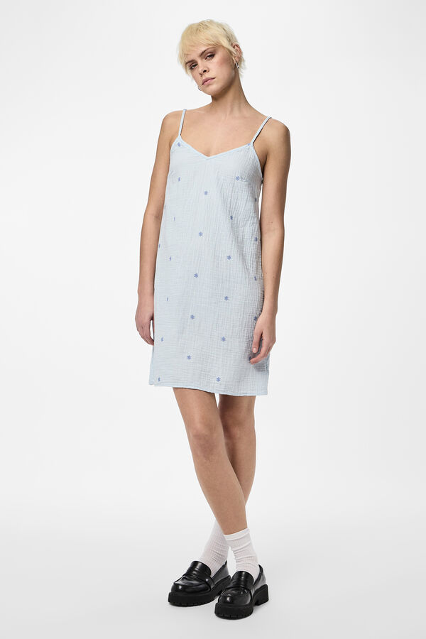 Womensecret Strappy dress with star motif rose