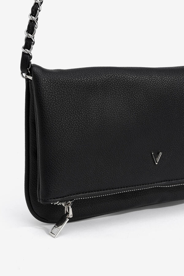 Vilanova Mala tipo mala de tiracolo com lapela preto