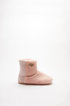 Womensecret Pink La Vecina Rubia slipper boots pink