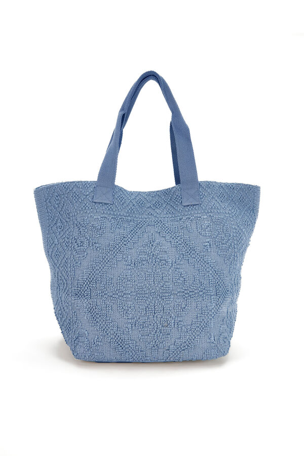 Abbacino Bolsa de praia grande azul Oceans Diary azul