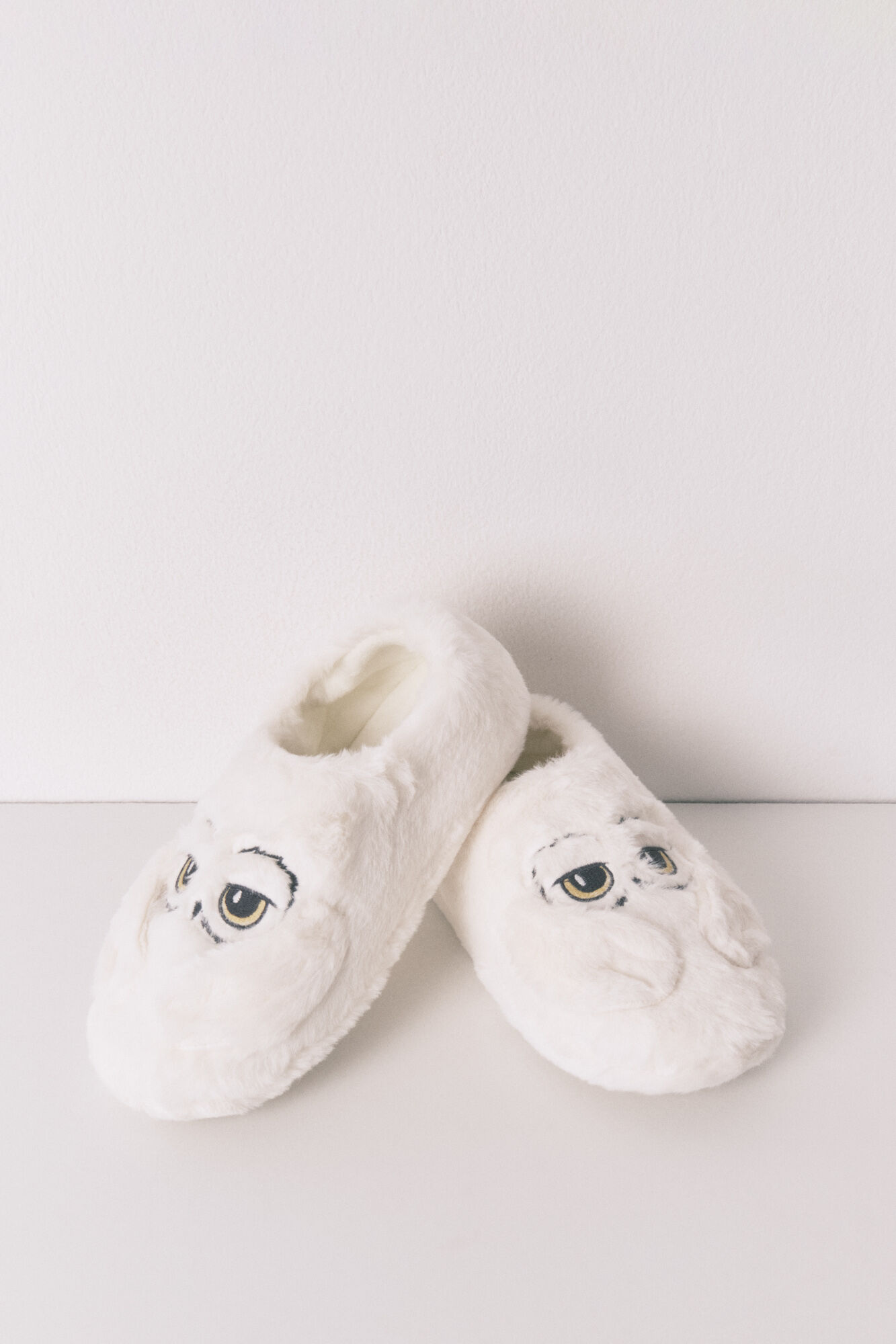 Women'secret Sobne papuče bele "Hedwig" 3D