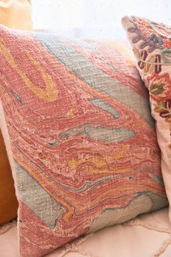 Womensecret Marmo pink marbled cushion cover pink