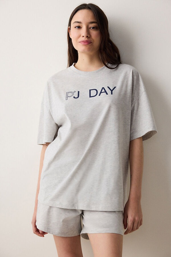 Penti Gray short pyjamas set grey