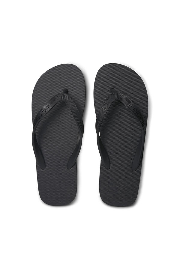 Jack & Jones Logo flip-flop style sandal black