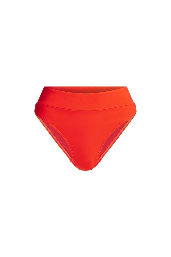 Modibodi Poinciana moderate flow high-waisted period bikini bottoms red