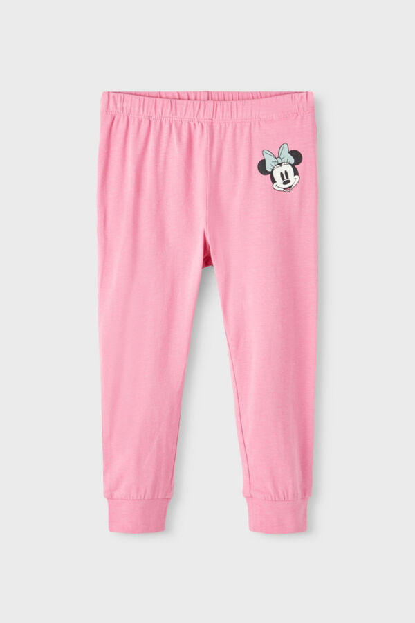Womensecret Mini girls' Minnie pyjamas rózsaszín