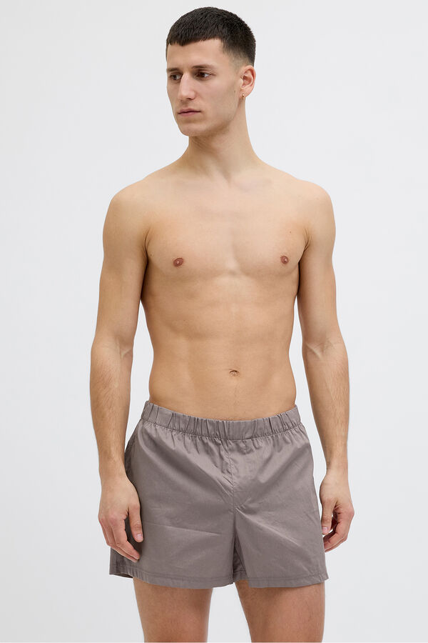 Jack & Jones Combined Poplin Boxer Pack 3 nude