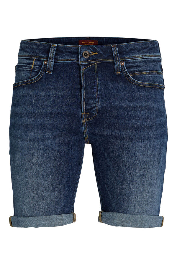 Womensecret Shorts denim regular fit azul