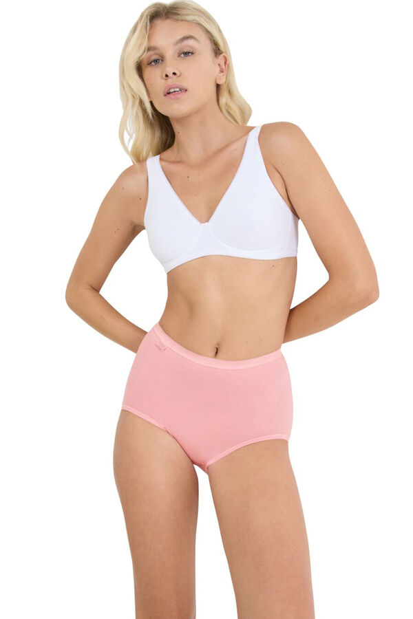 Sloggi Pack 3 bragas Maxi rosa