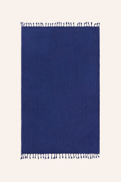 Womensecret Ola beach towel in electric blue cotton bleu