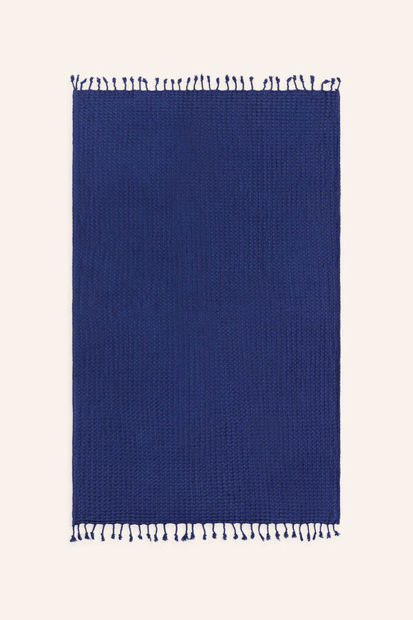 Womensecret Ola beach towel in electric blue cotton kék