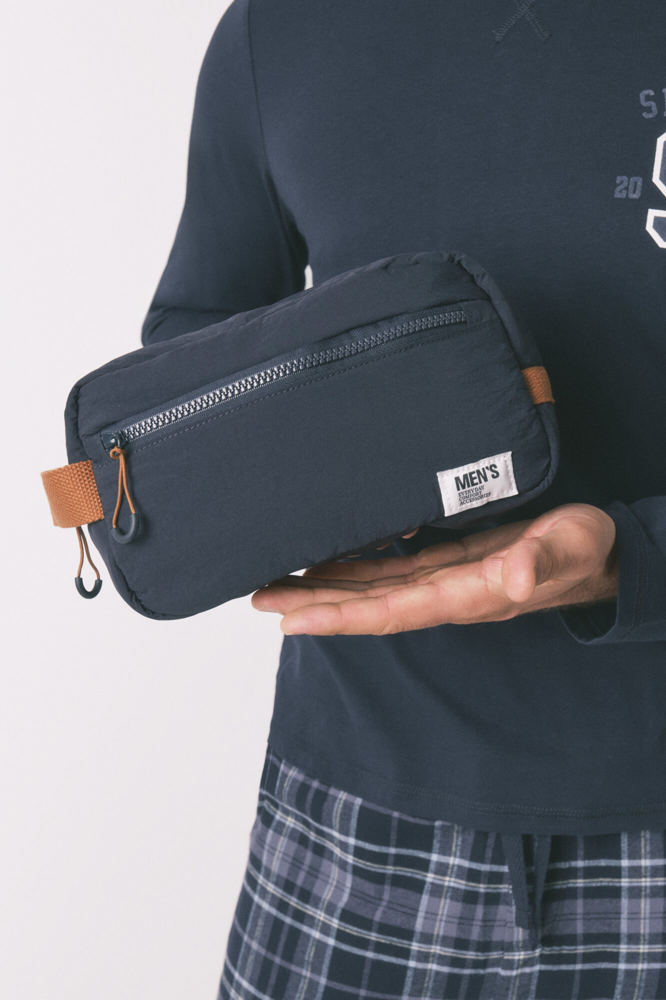 Women'secret Medium blue nylon vanity case