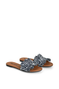 Pieces Sandalen mit R&uuml;schen