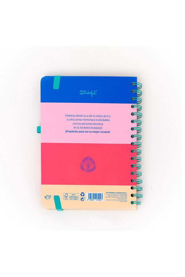 Mr. Wonderful Agenda Office 2026 Semanal - &iquest;Por d&oacute;nde empezamos? estampado